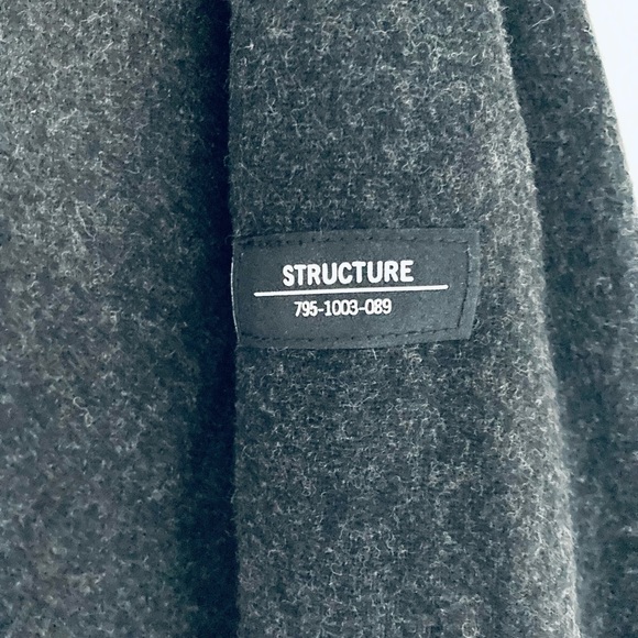 Structure Men’s Wool Jacket - Picture 4 of 5